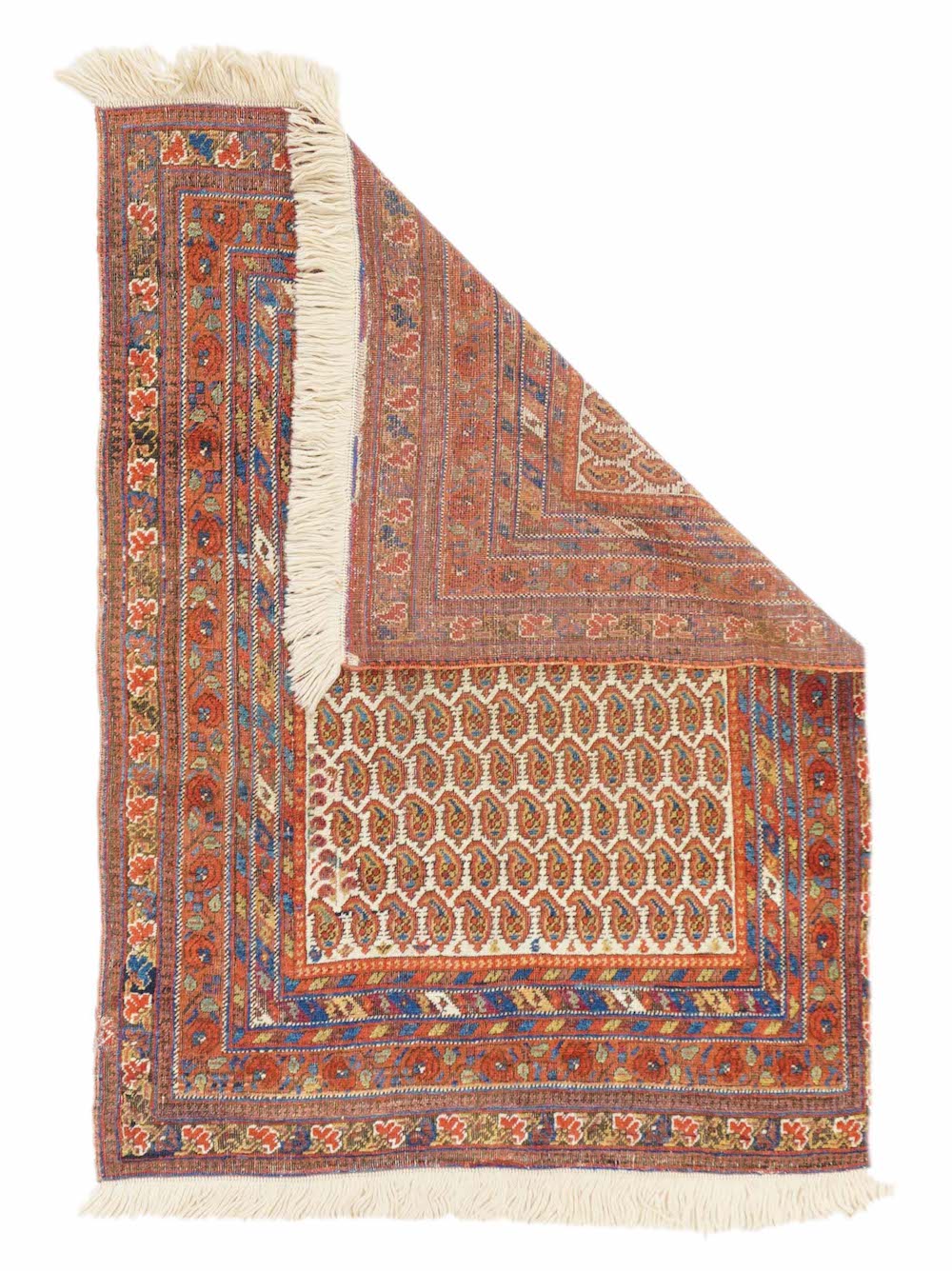 Antique Persian Tribal Afshar Rug 3'2'' x 4'2''