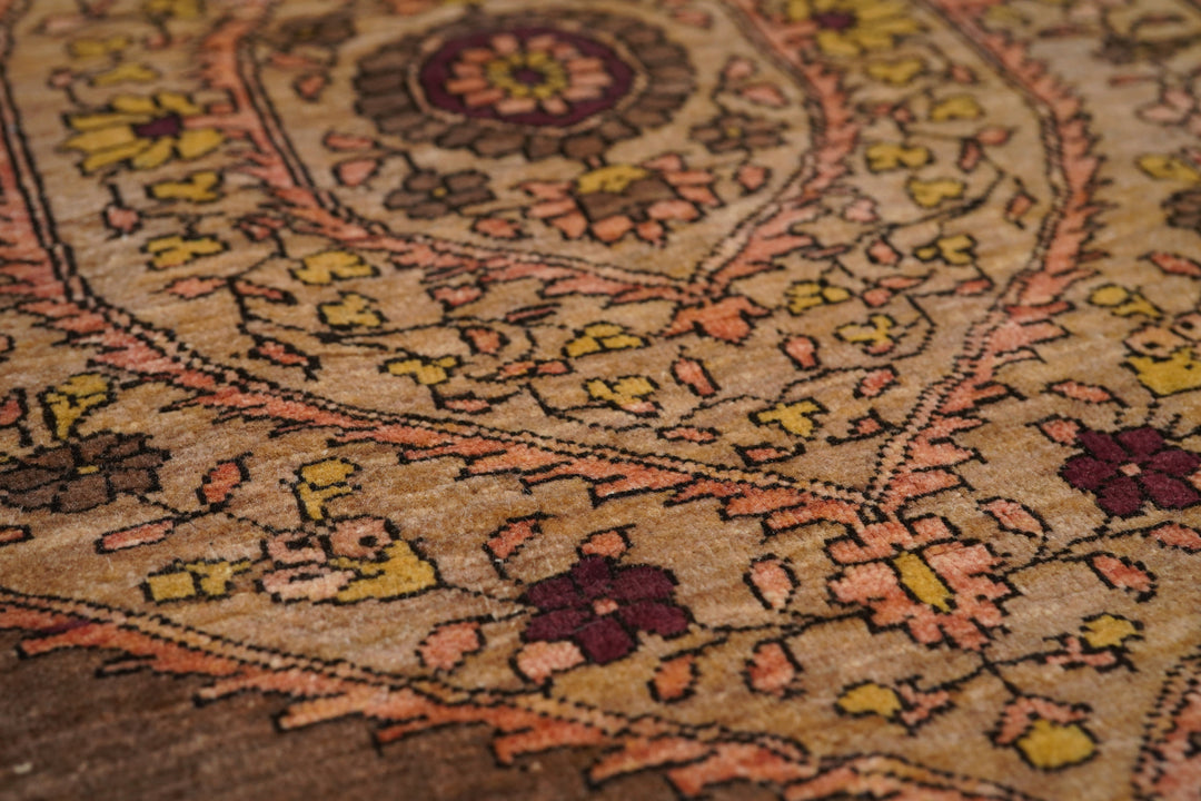 Antique Tabriz Haji Jalili Rug 3'4'' x 5'2''