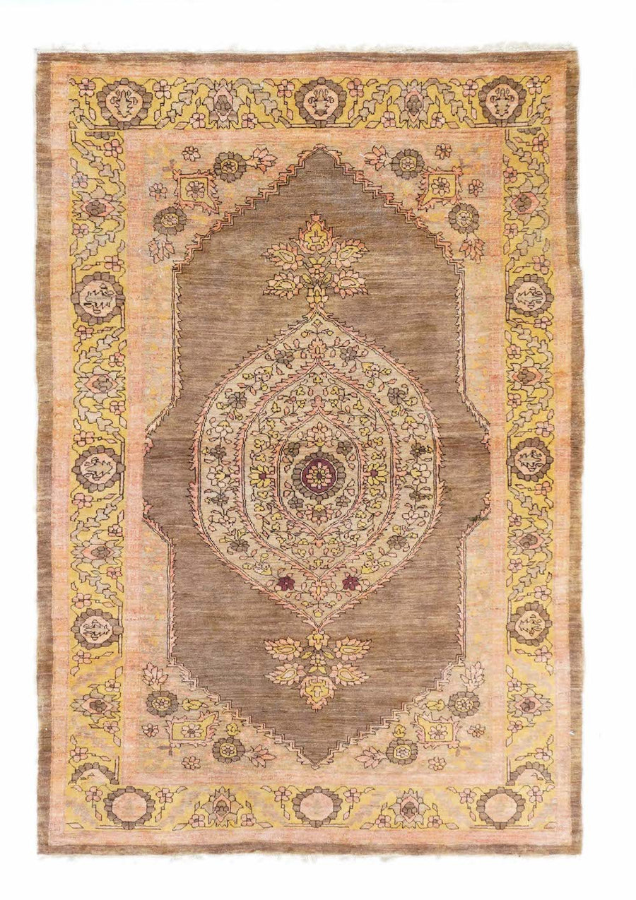 Vintage Tabriz Rug 3'4'' x 5'2''