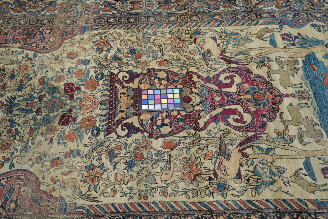 Antique Tehran Rug 4'4'' x 6'4''