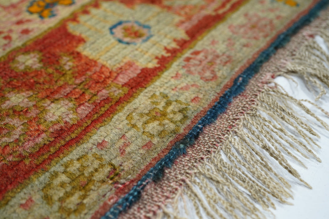 Antique Oushak Rug 3'3'' x 5'0''