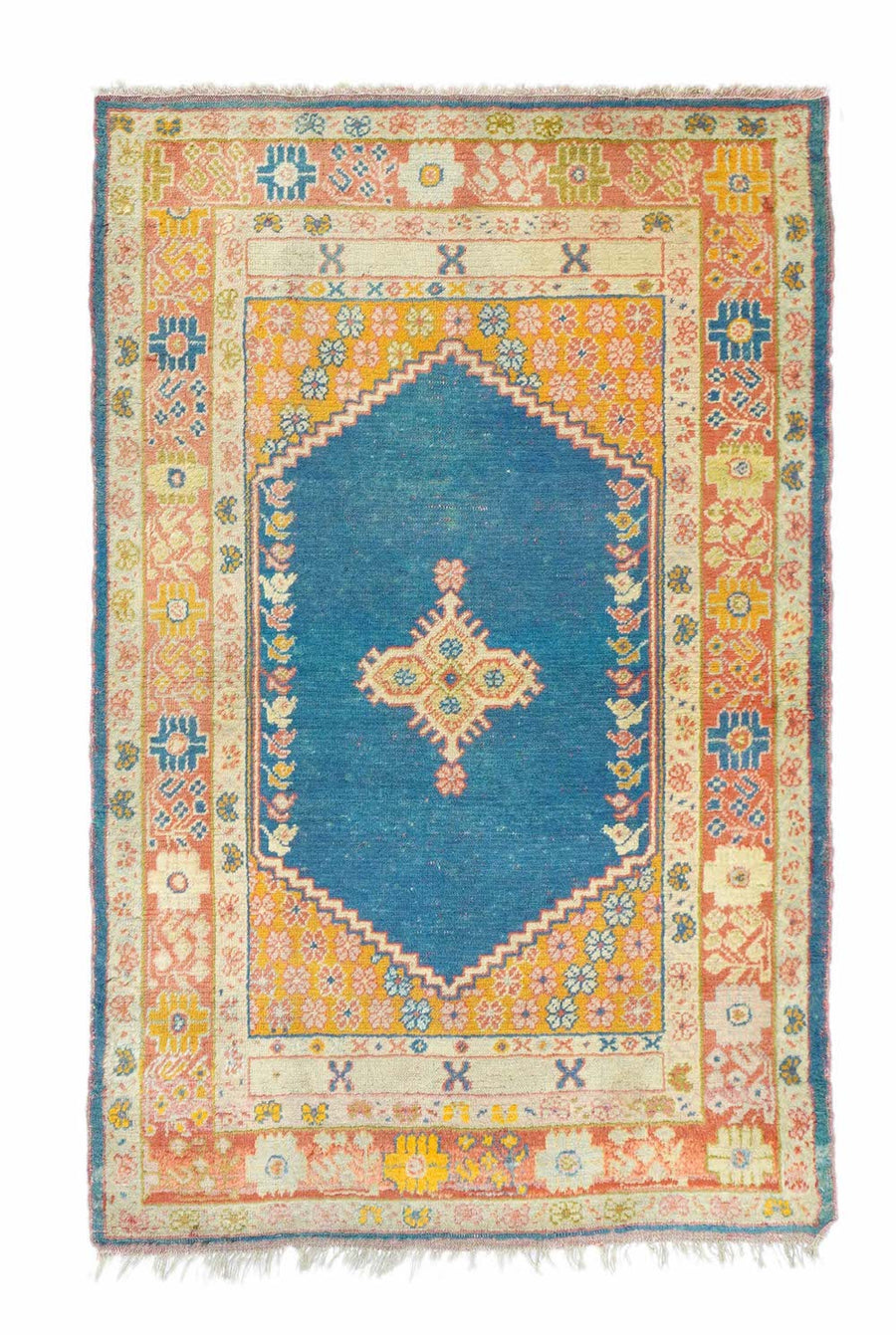 Antique Oushak Rug 3'3'' x 5'0''