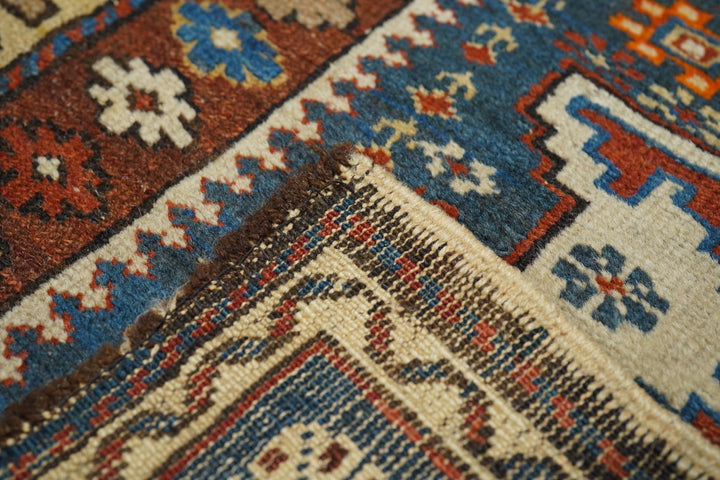 Antique Shirvan Rug 3'7'' x 5'0"