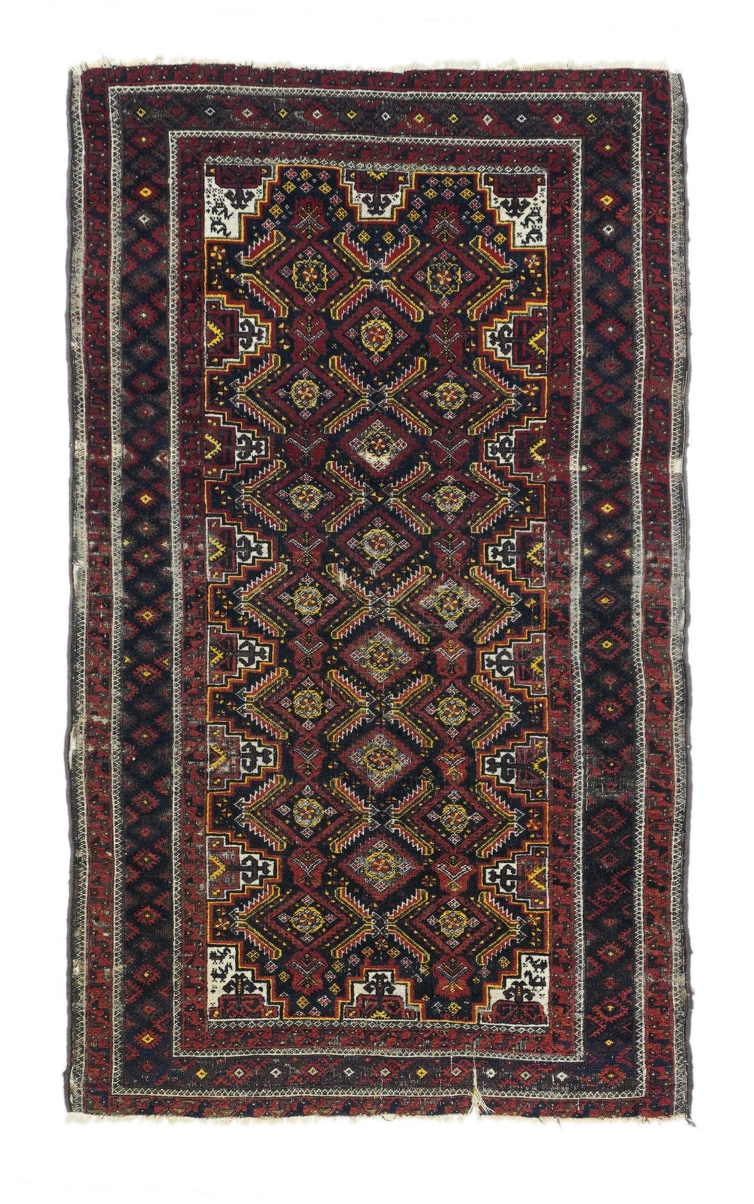 Vintage Balouch Rug 3'5'' x 6'