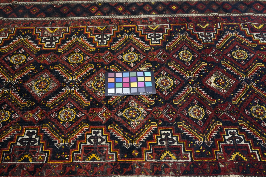 Vintage Balouch Rug 3'5'' x 6'0"