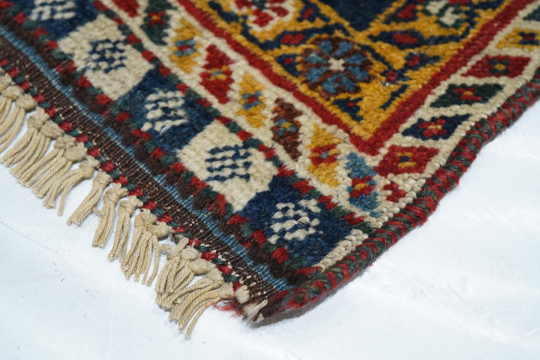 Antique Qashqai Rug 3'10'' x 7'1''