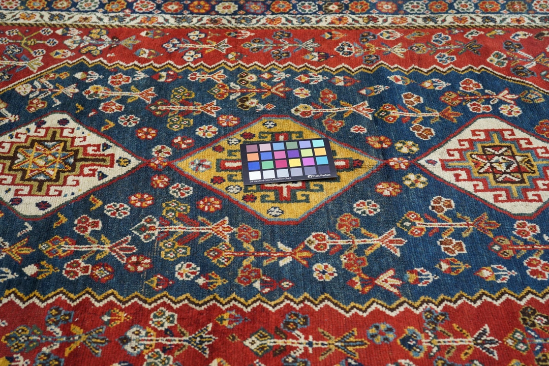 Antique Qashqai Rug 3'10'' x 7'1''