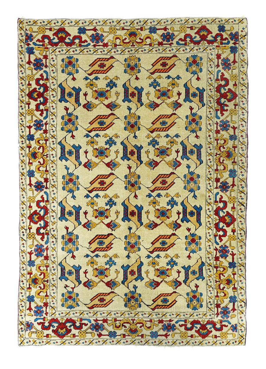 Antique Tuduk Rug 4'1'' x 6'2''