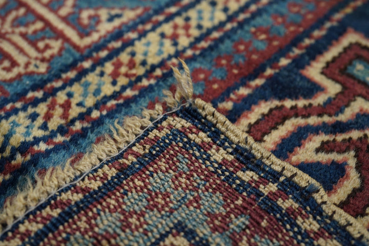 Antique Perpedil Rug 3'2'' x 4'3''