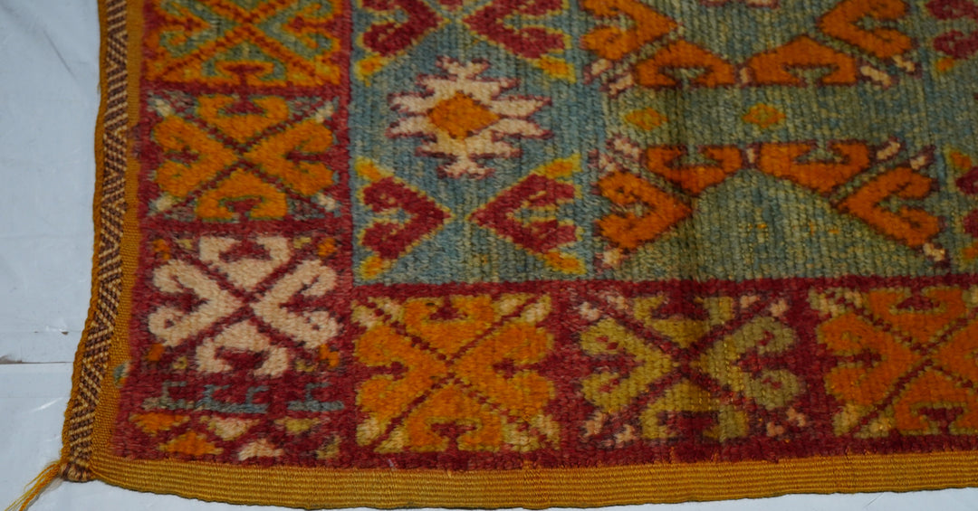 Vintage Moroccan Rug 4'8'' x 9'8''