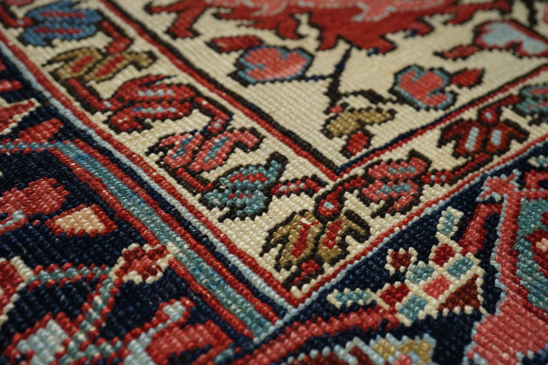 Antique Serapi Rug 4'5'' x 6'9''