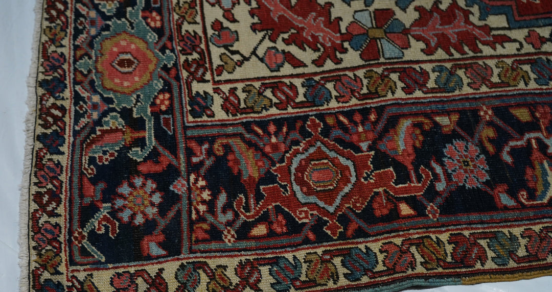 Antique Serapi Rug 4'5'' x 6'9''