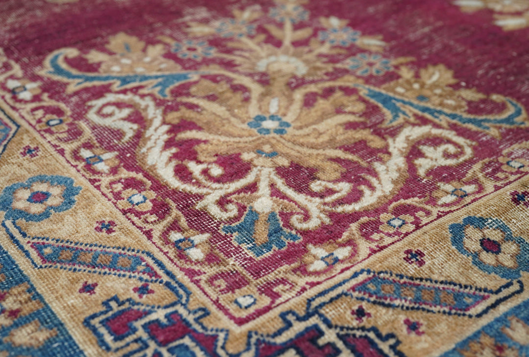 Antique Shabi Sheek Kerman Rug 5'4'' x 8'0''