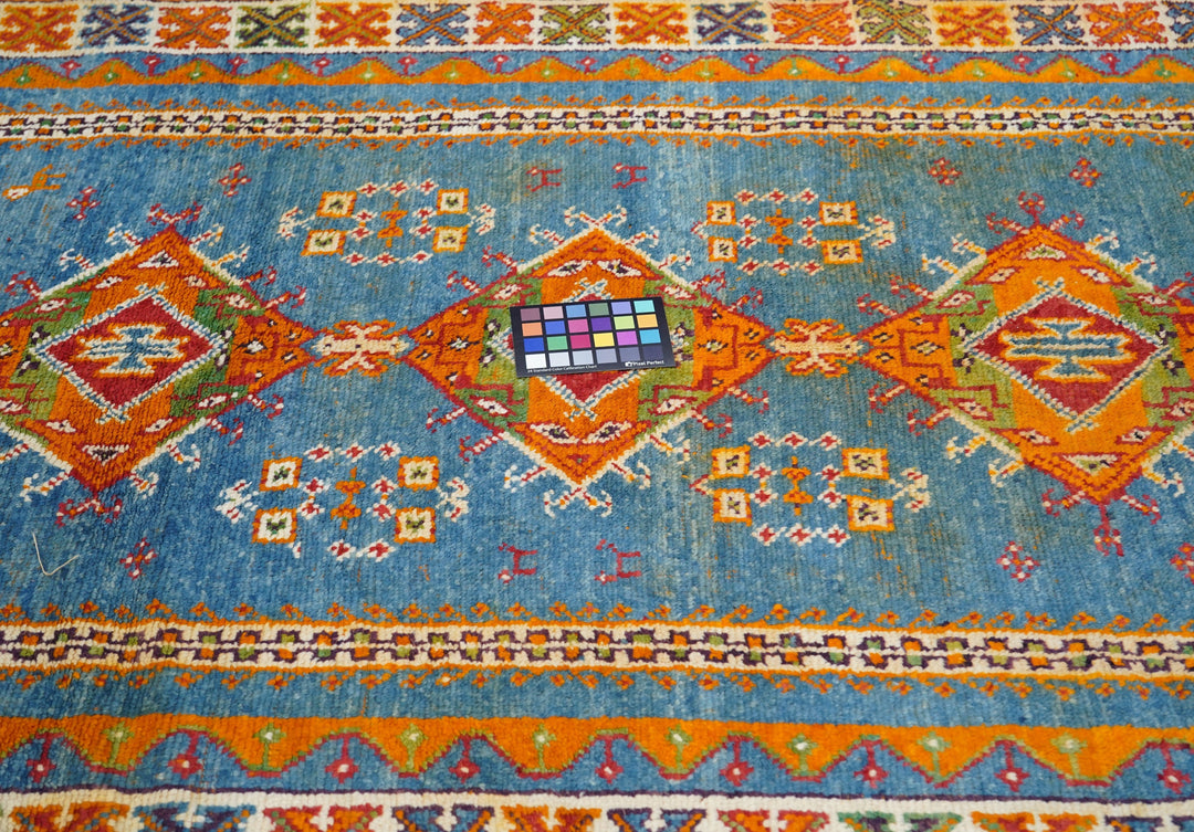 Vintage Moroccan Rug 4'4'' x 7'7''