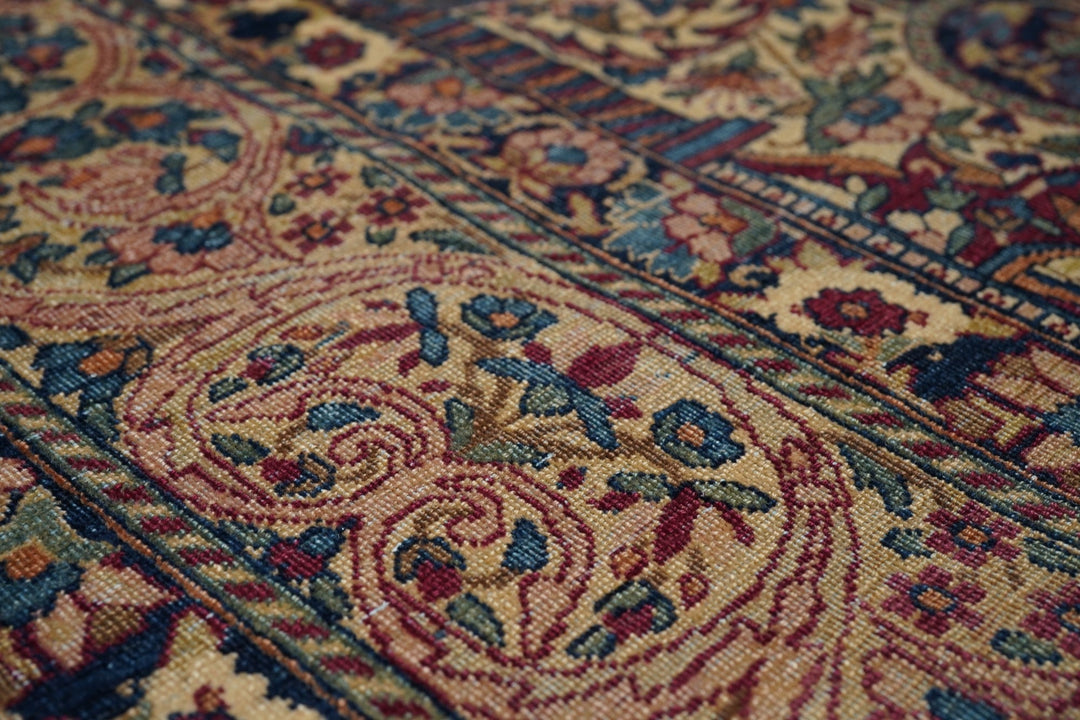 Antique Lavar Kerman Rug 5'7'' x 7'4''