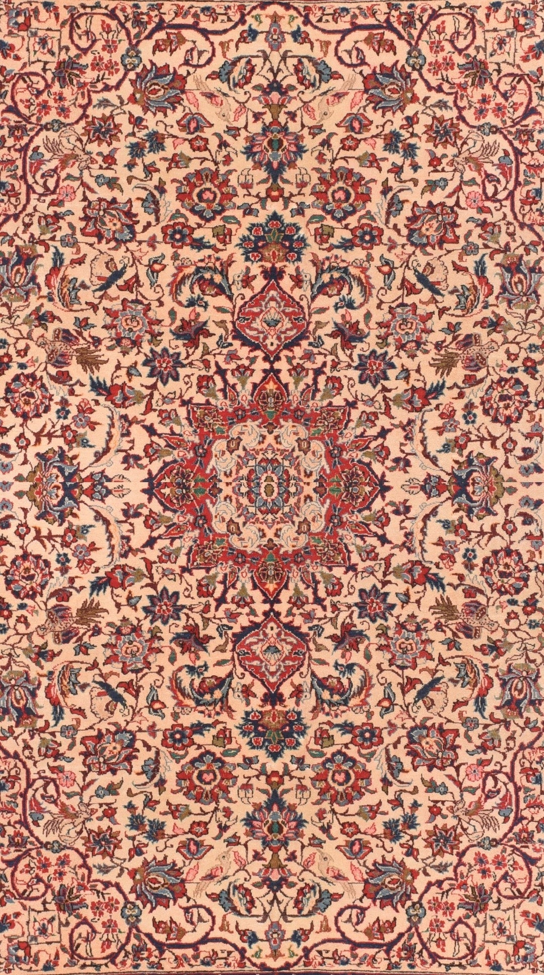 Fine Vintage Persian Isfahan Rug 6'5'' x 9'10''