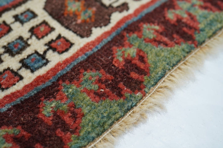 Antique Sarab Rug 3'8'' x 4'3''