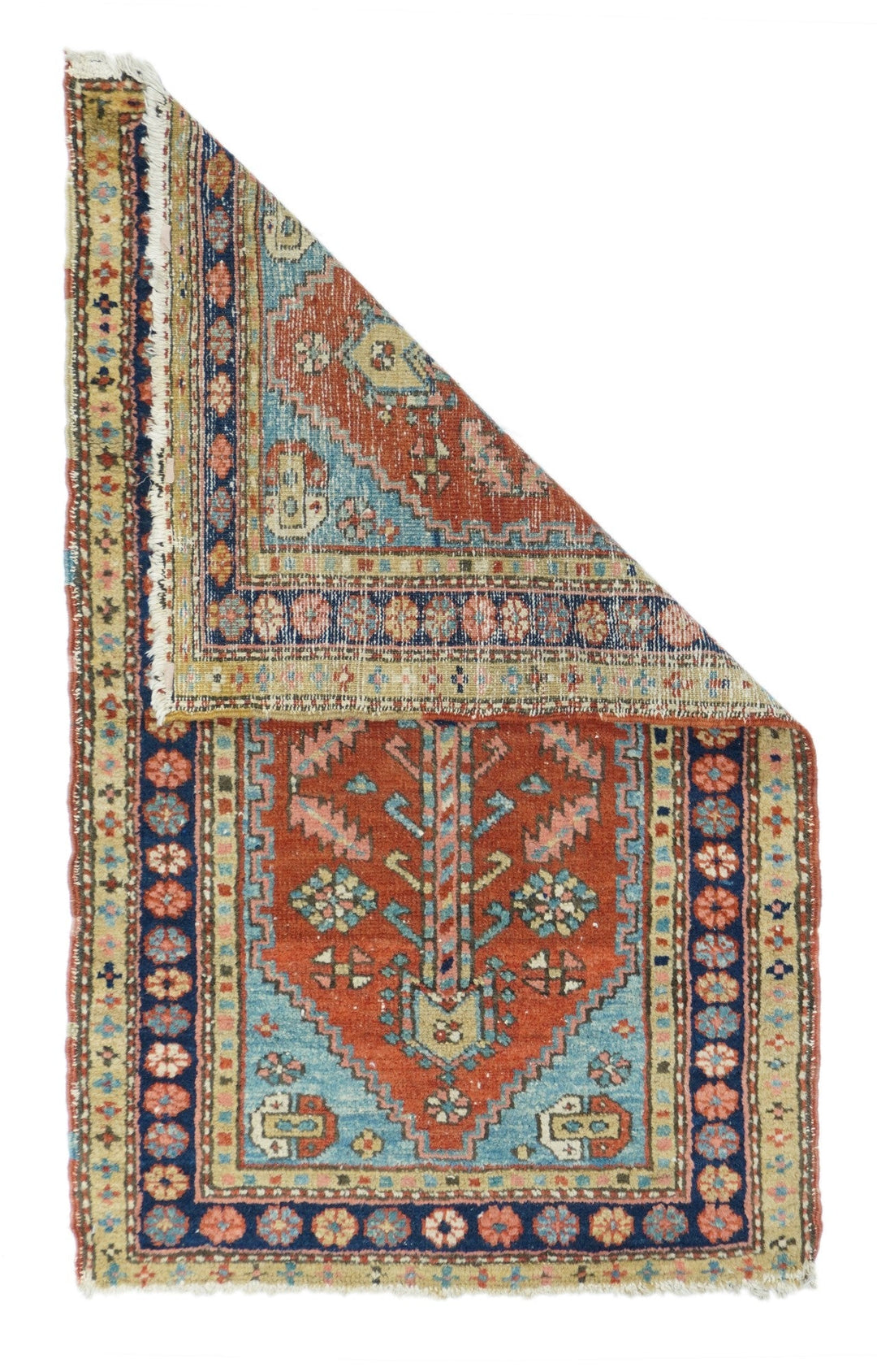 Antique Heriz Rug 2'6'' x 4'1''