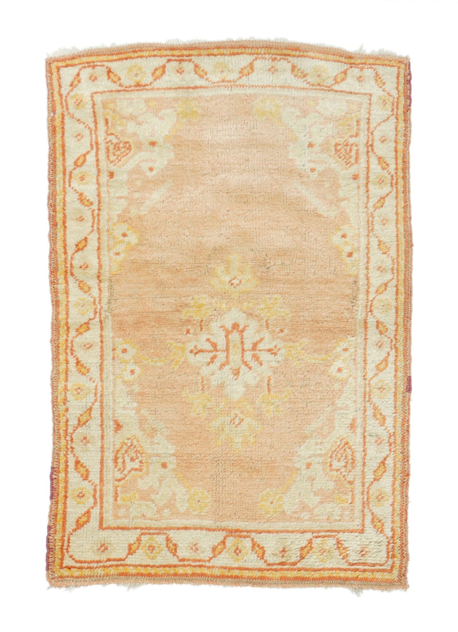 Antique Oushak Rug 2'5'' x 4'2''