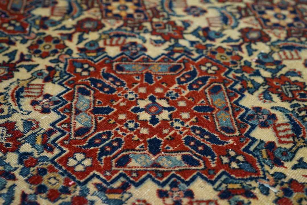 Antique Tabriz Rug 4'8'' x 6'9''