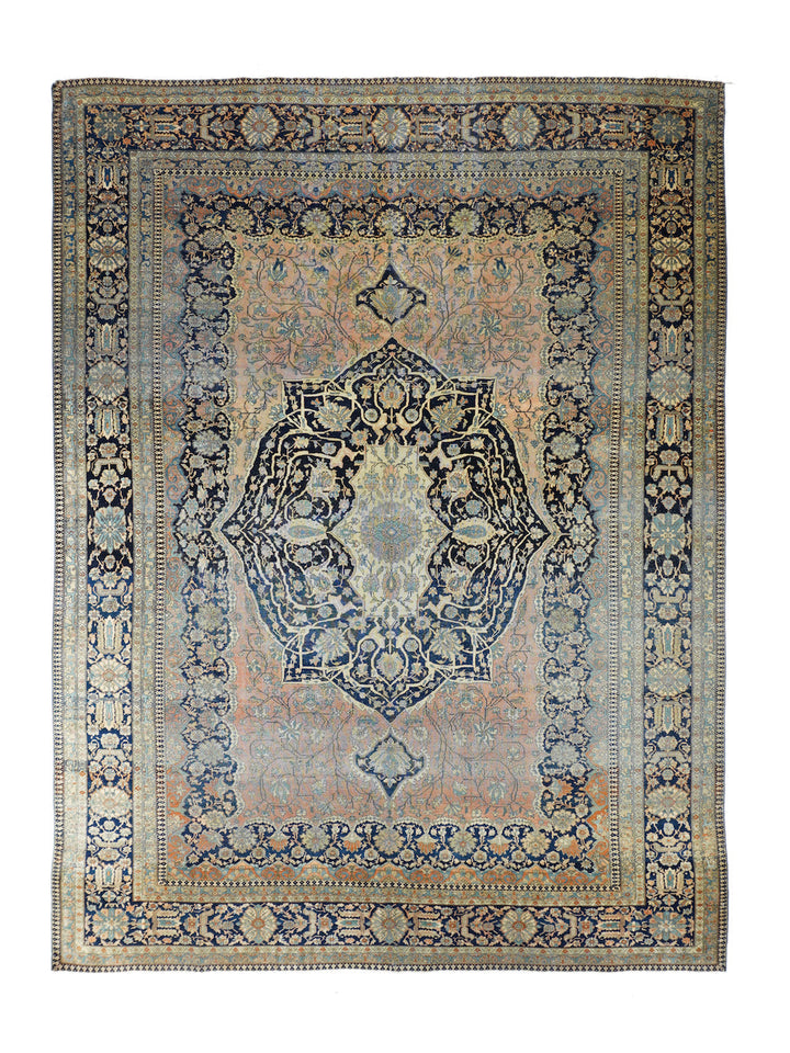 Antique Kashan Rug 7'4'' x 9'10''