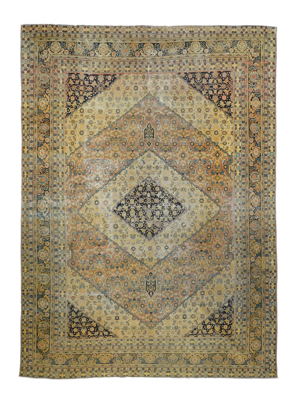 Antique Tabriz Rug 6'9'' x 10'2''