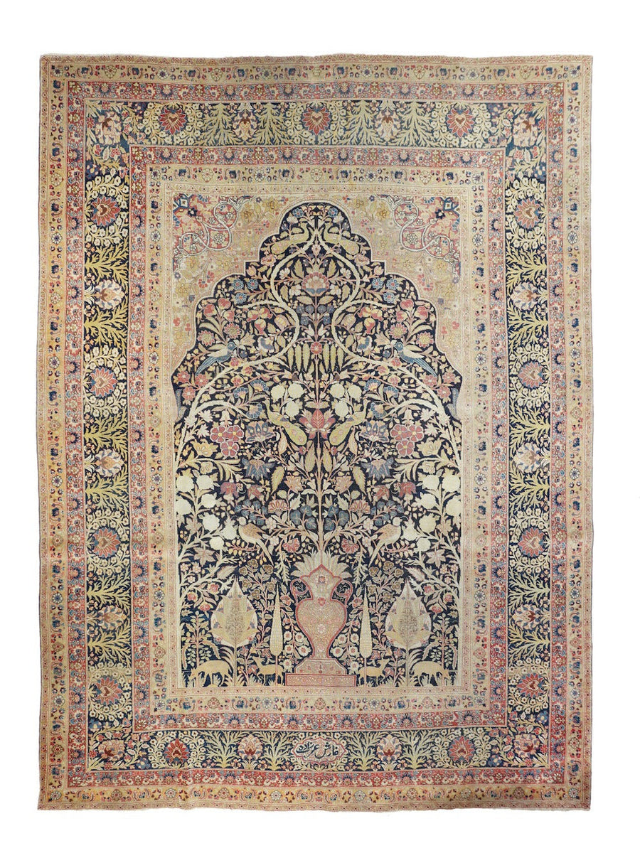 Antique Tabriz Rug 8'0'' x 11'0''