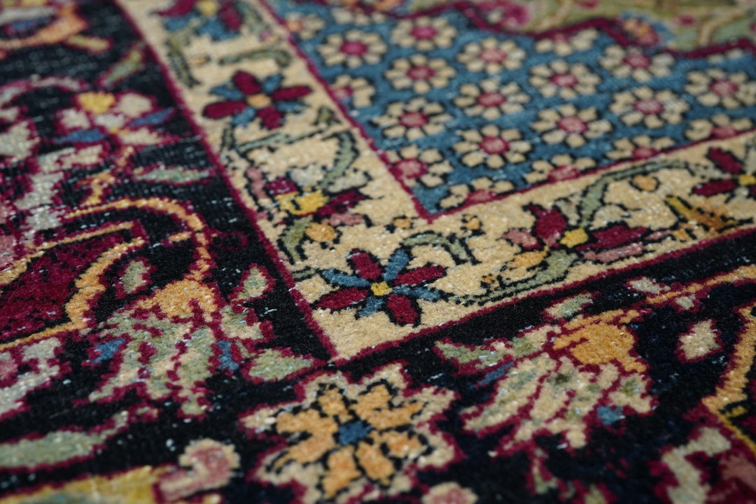 Antique Tehran Rug 4'7'' x 6'5''