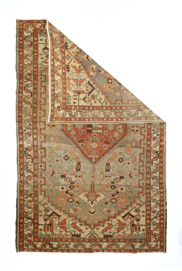 Antique Serapi Rug 4'7'' x 7'11''