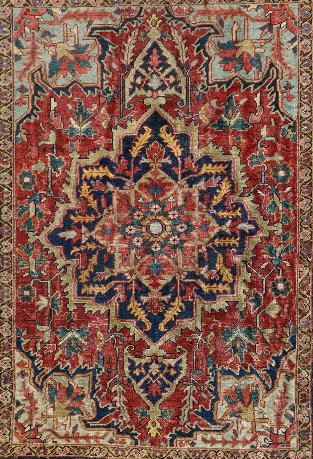 Antique Serapi Rug 4'10'' x 6'0''