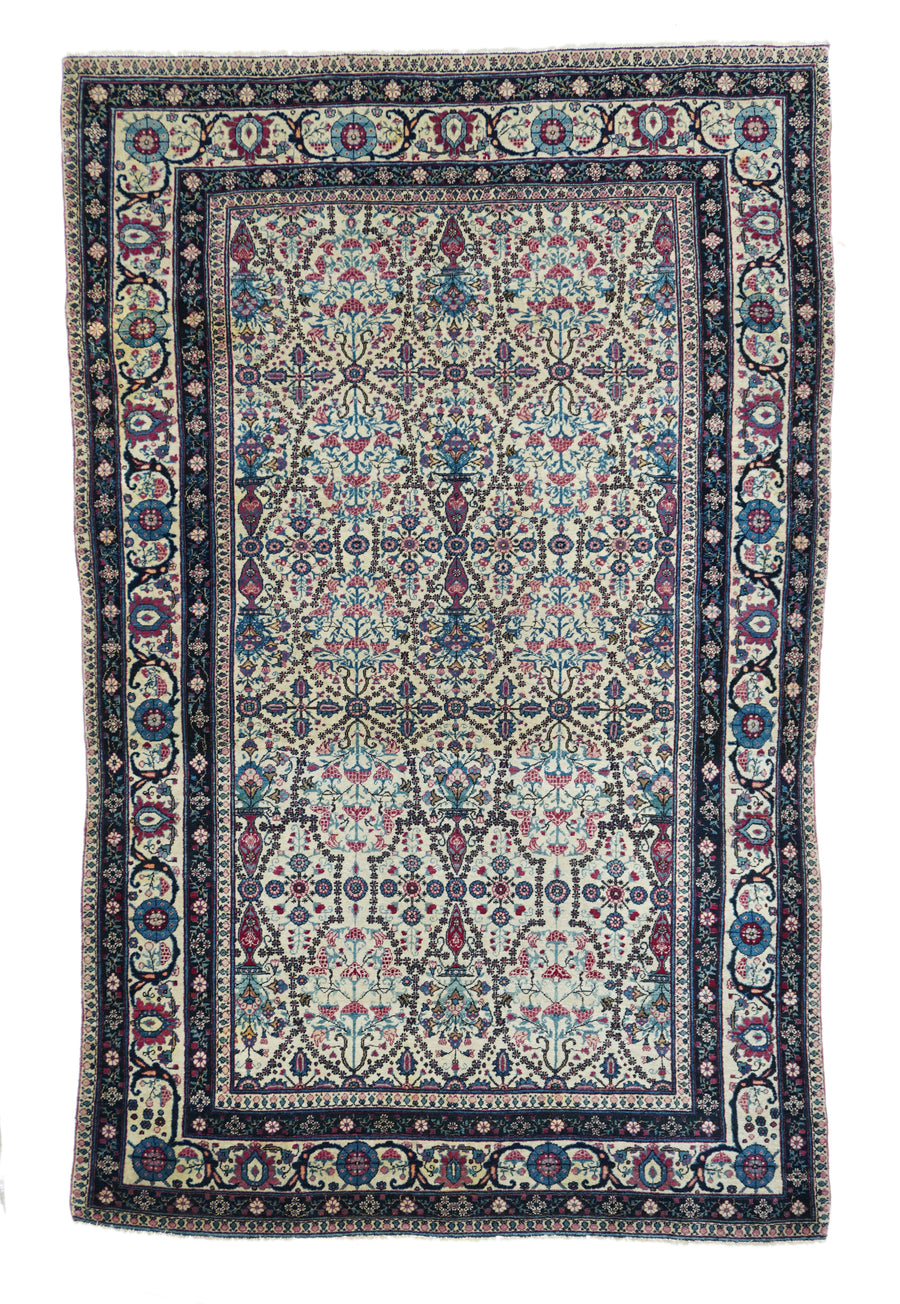 Antique Persian Tehran 4'3'' x 6'9''