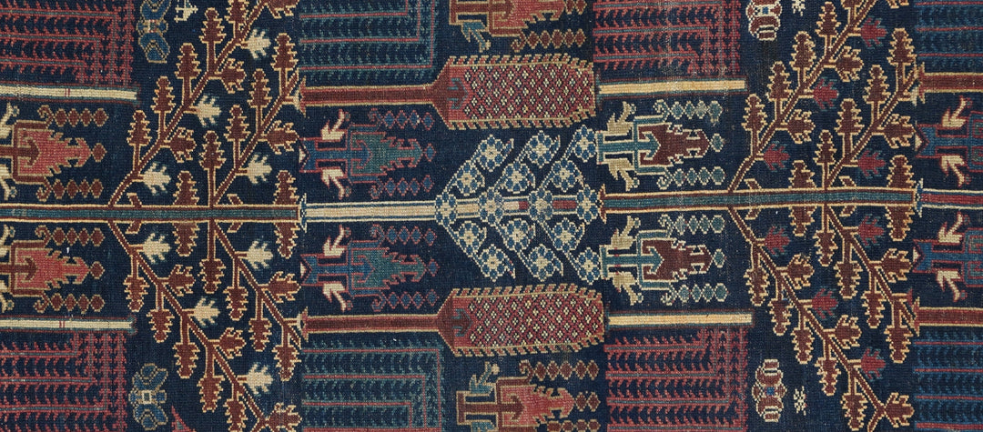 Antique Bakhtiari Rug 3'3'' x 5'11''