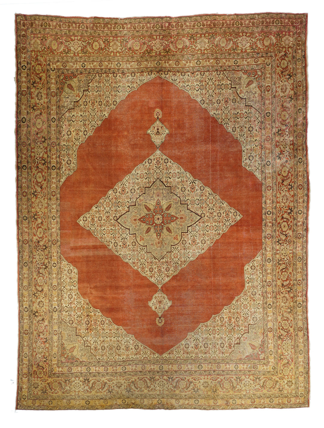 Antique Haji Jalili Rug 9' x 12'7''