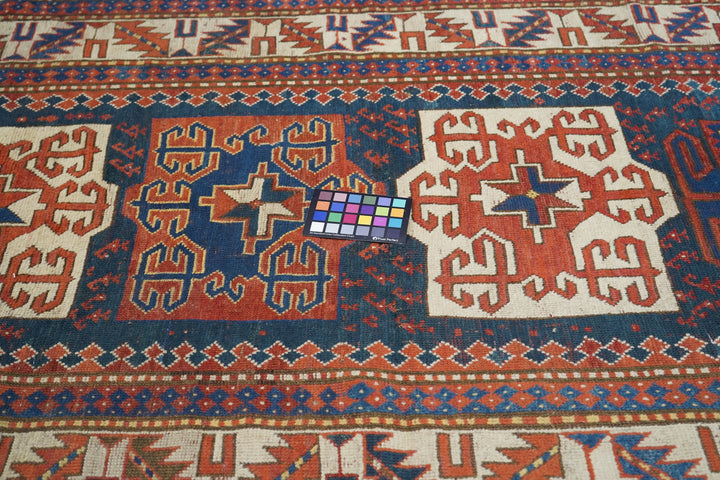 Antique Kazak Rug 4'5'' x 7'8''