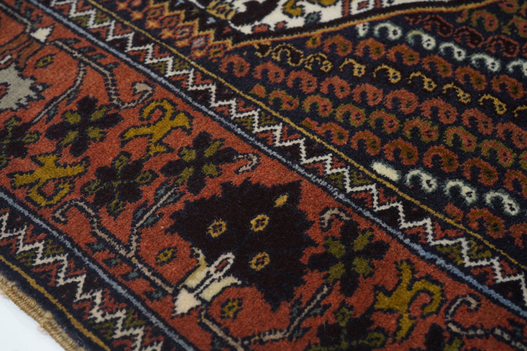 Tribal Ghashgai Rug 4'3'' x 6'0'