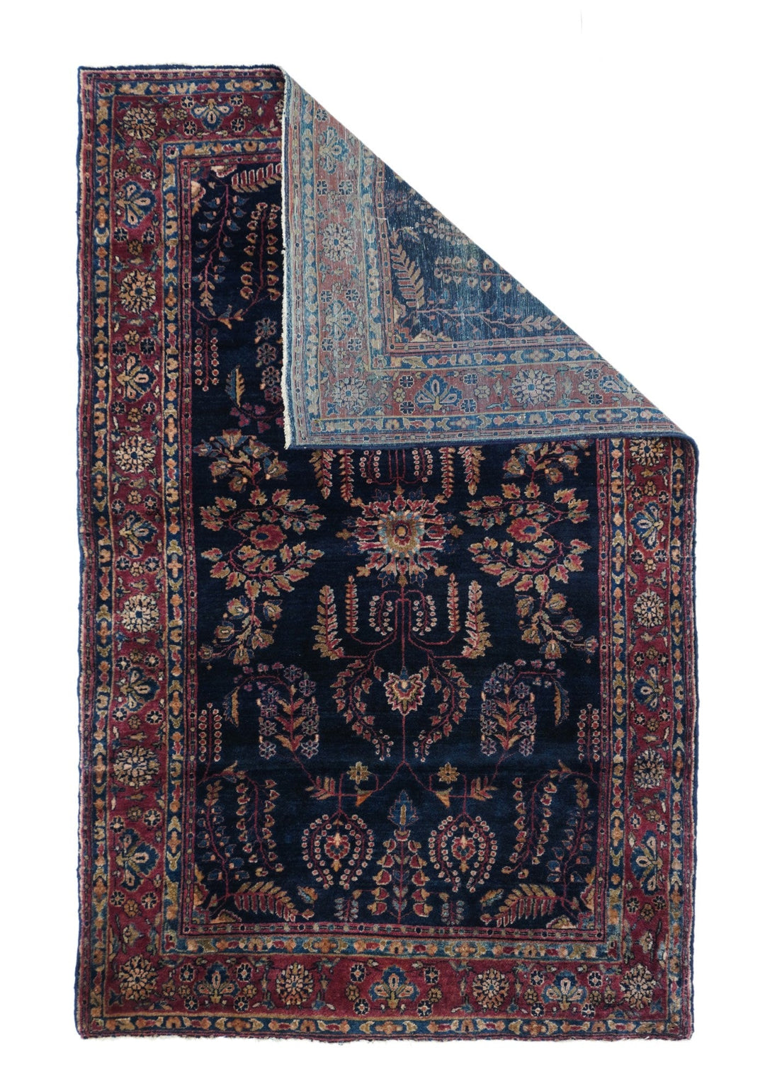 Antique Sarouk Rug 4'1'' x 6'7''