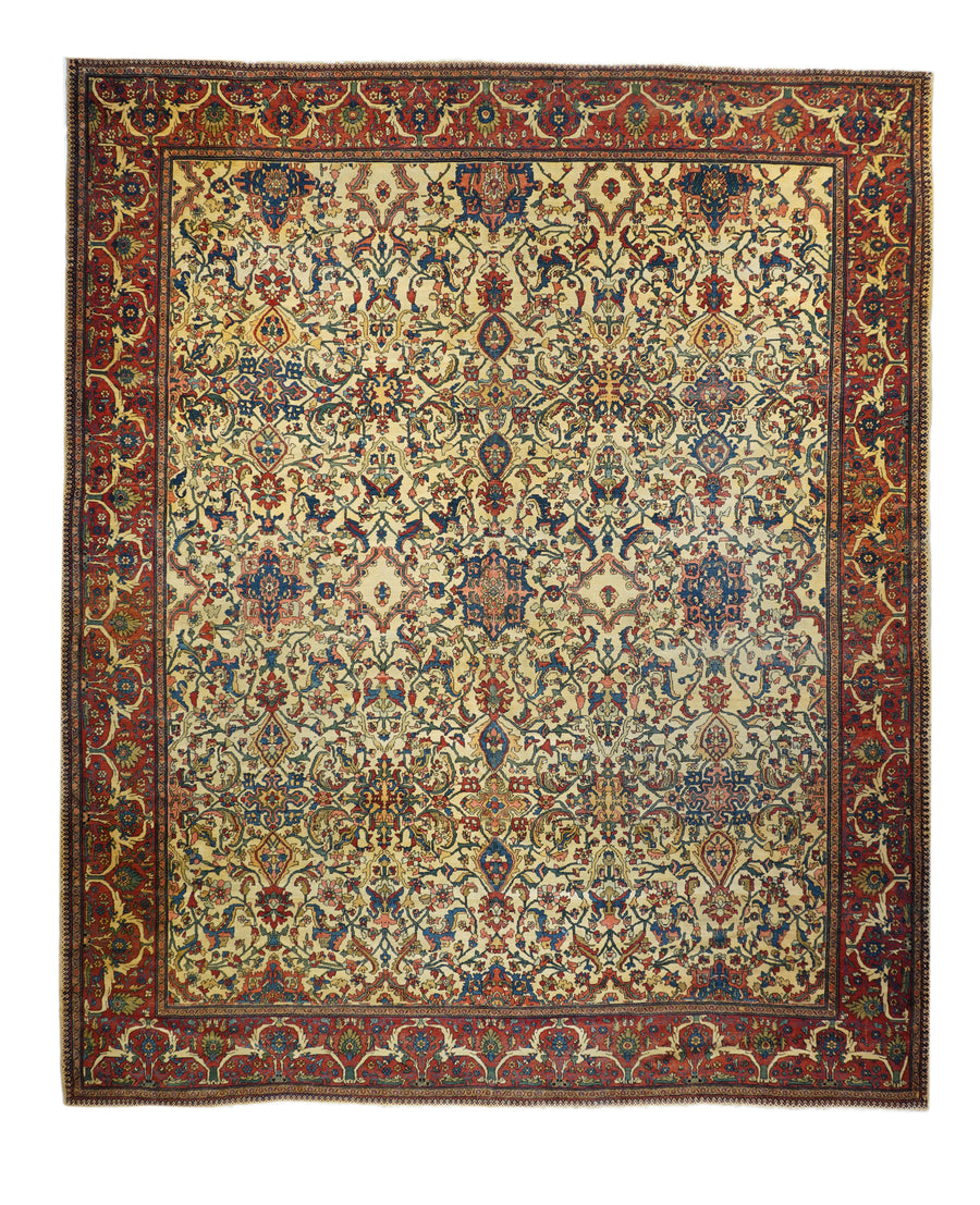 Antique Persian Farahan Sarouk