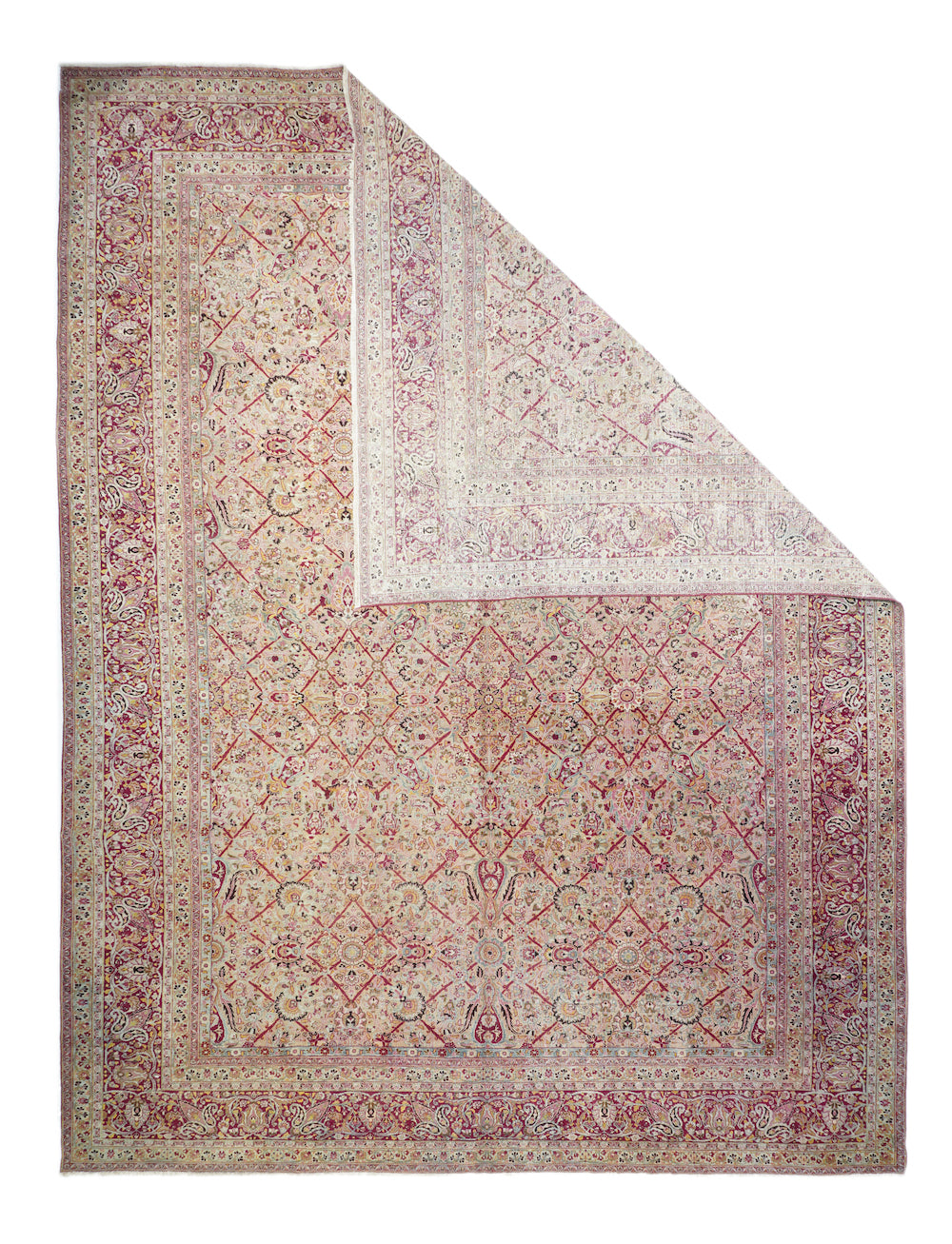 Antique Tabriz Rug 9'11'' x 13'6''