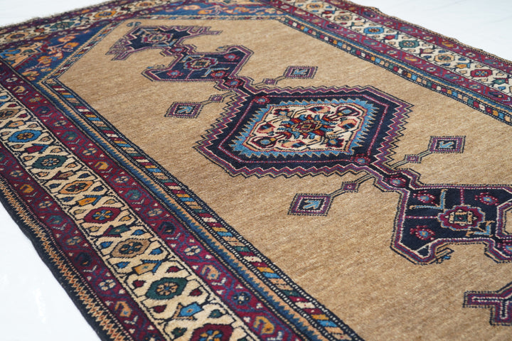 Antique Bidjar Rug 4'6'' x 7'3''