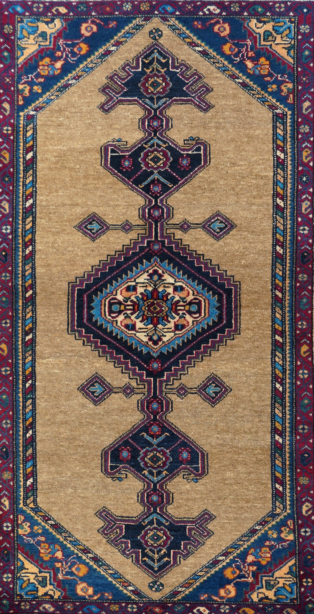 Antique Bidjar Rug 4'6'' x 7'3''