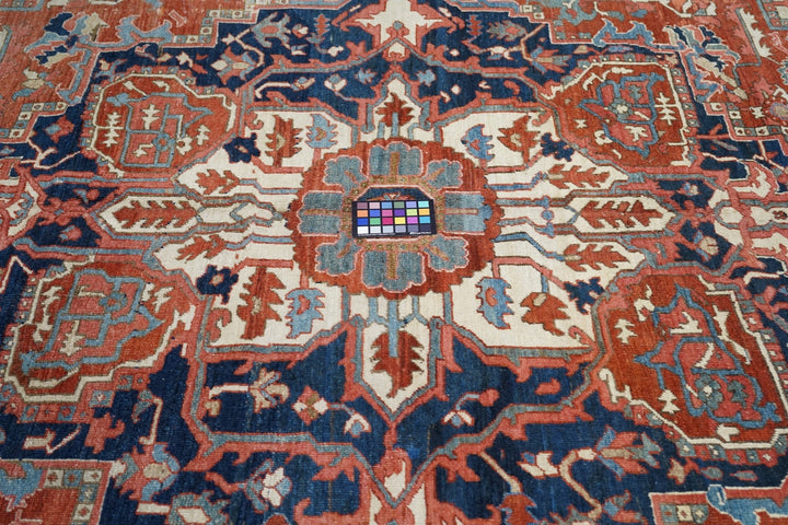 Antique Serapi Rug 9'2'' x 12'0"