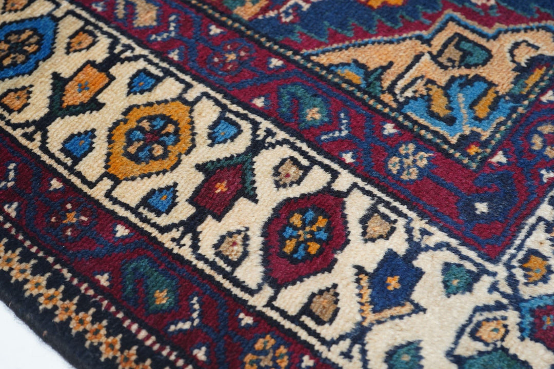 Antique Bidjar Rug 4'6'' x 7'3''