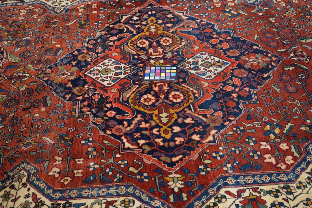 Antique Farahan Sarouk Rug 8'11'' x 11'4''