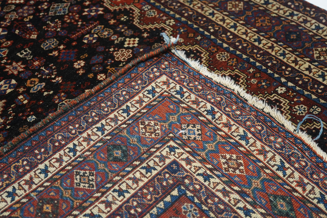 Vintage Afshar Rug 4'0'' x 7'0''