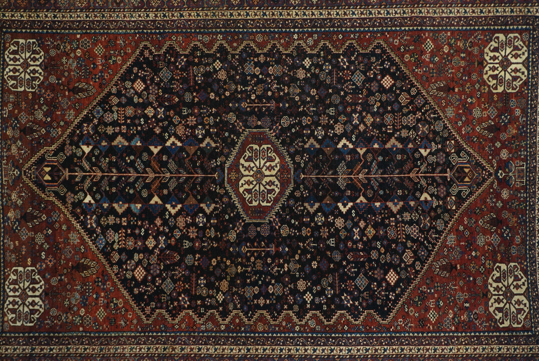 Vintage Afshar Rug 4'0'' x 7'0''