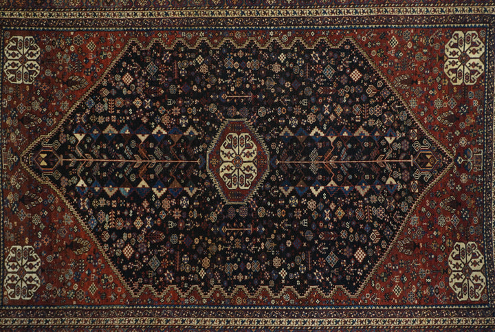 Vintage Afshar Rug 4'0'' x 7'0''