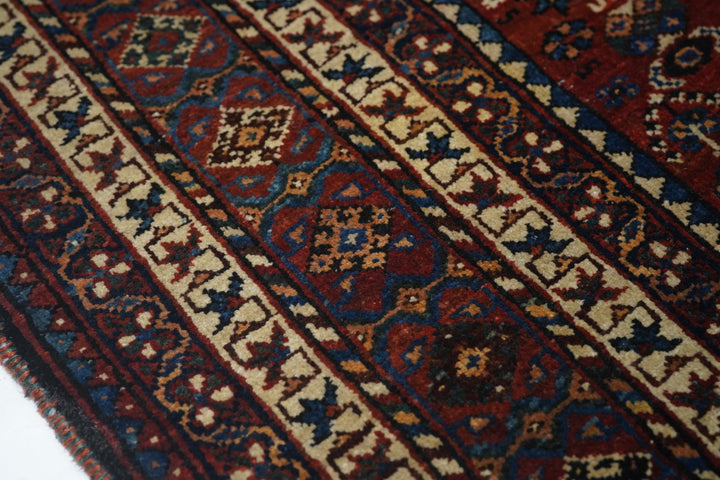 Vintage Afshar Rug 4'0'' x 7'0''