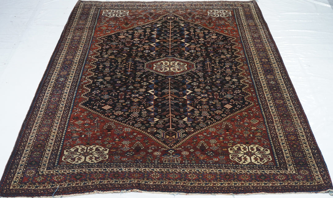 Vintage Afshar Rug 4'0'' x 7'0''