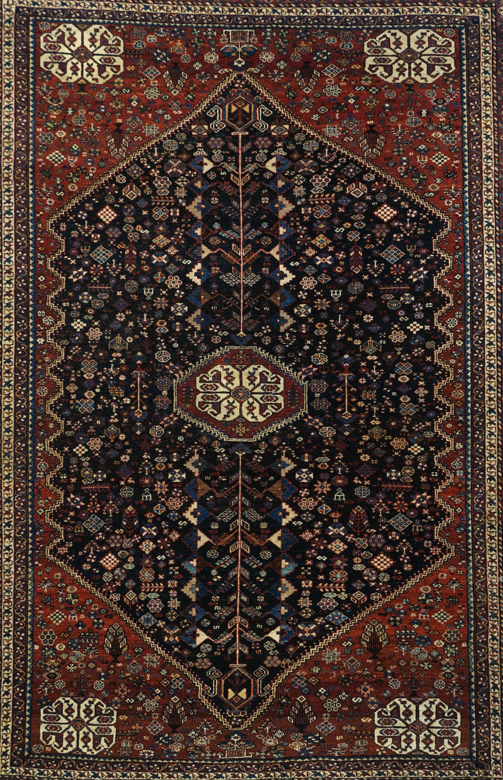 Vintage Afshar Rug 4'0'' x 7'0''