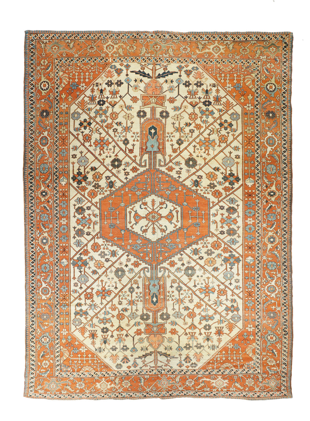 Antique Bakhshayesh Rug 9'3'' x 13'0''